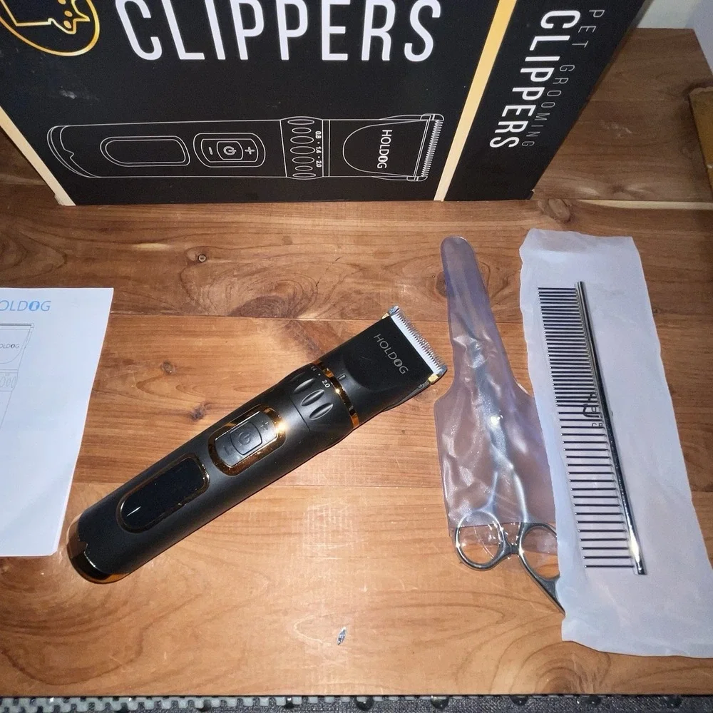 Dog Grooming Clippers Scissors And Nail Trimmers. Pet Supplies Dog